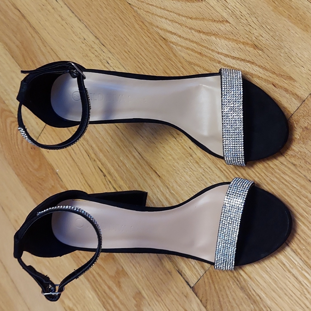 Bling rhinestone heels - Picture 3 of 11